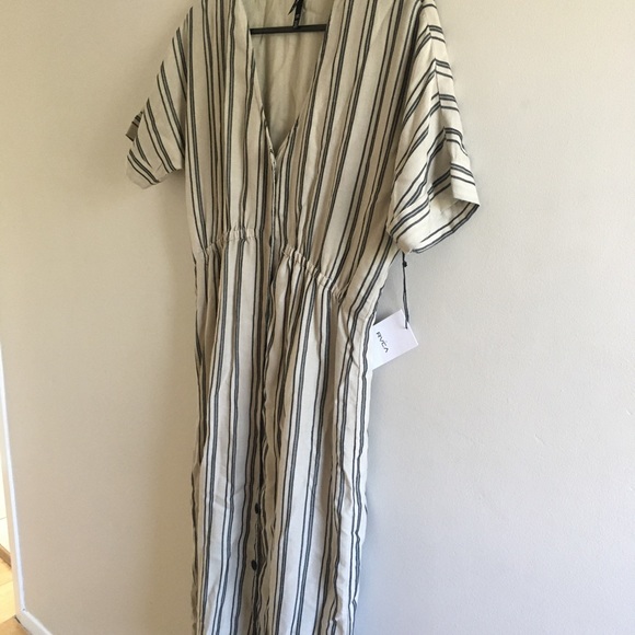 RVCA white striped dress - Picture 4 of 4